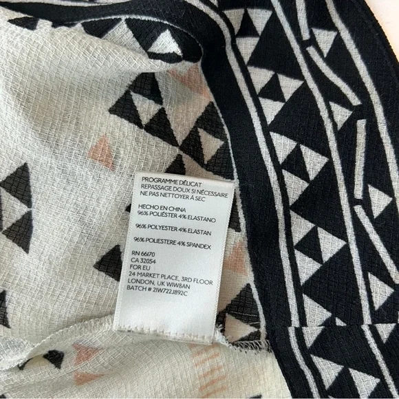 Ecote Urban Outfitters Kimono Cardigan M/L Boho Aztec Tribal Print Open Front - Picture 9 of 10